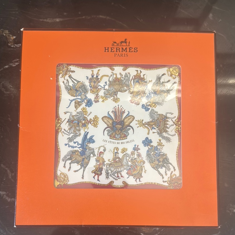 Hermes Silk Scarf
